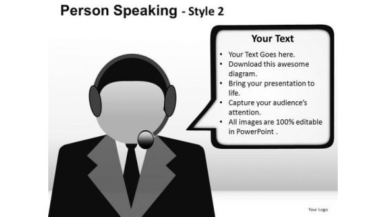 Customer Support Person PowerPoint Slides And Ppt Templates