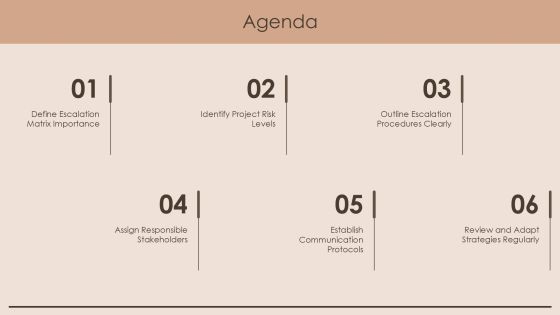 Customizable Project Escalation Matrix PPT Example AT Slide02