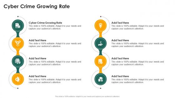Cyber Crime Growing Rate In Powerpoint And Google Slides Cpb