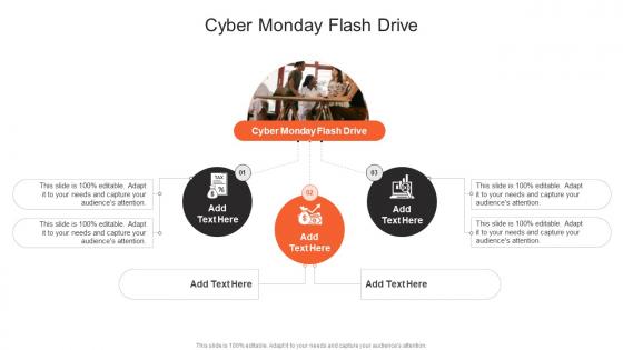 Cyber Monday Flash Drive In Powerpoint And Google Slides Cpb