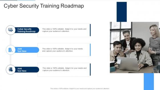 Cyber Security Training Roadmap In Powerpoint And Google Slides Cpb