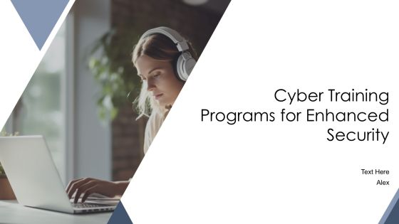 Cyber Training Programs For Enhanced Security PPT Structure AT