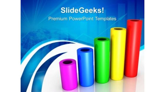 Cylinder Graph Business PowerPoint Templates And PowerPoint Themes 0512