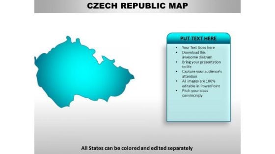 Czech Republic PowerPoint Maps