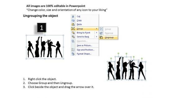 Dance Party Music PowerPoint Templates Editable Ppt Slides