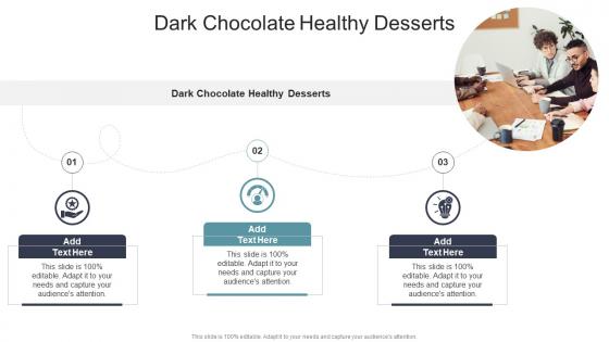 Dark Chocolate Healthy Desserts In Powerpoint And Google Slides Cpb