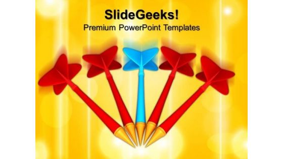 Dart Arrows PowerPoint Templates And PowerPoint Themes 0612