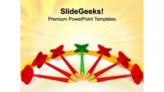 Dart Arrows Success PowerPoint Templates And PowerPoint Themes 0712 Dart Arrows Success PowerPoint Templates And PowerPoint Themes 0712