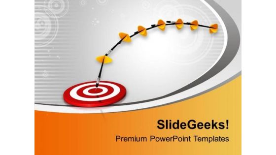 Dart Moves Towards The Target PowerPoint Templates Ppt Backgrounds For Slides 0713 Dart Moves Towards The Target PowerPoint Templates Ppt Backgrounds For Slides 0713