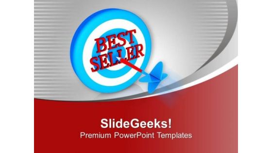 Dart With Jackpot For Best Seller Award PowerPoint Templates Ppt Backgrounds For Slides 0313 Dart With Jackpot For Best Seller Award PowerPoint Templates Ppt Backgrounds For Slides 0313