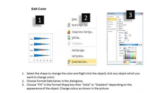 Data Analysis In Excel 3d Bar Chart For Interpretation PowerPoint Templates