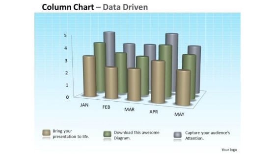 Data Analysis In Excel 3d Column Chart For Sets Of Information PowerPoint Templates