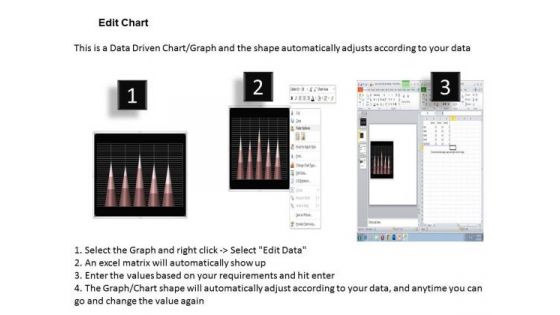 Data Analysis On Excel 3d Chart Shows Interrelated Sets Of PowerPoint Templates