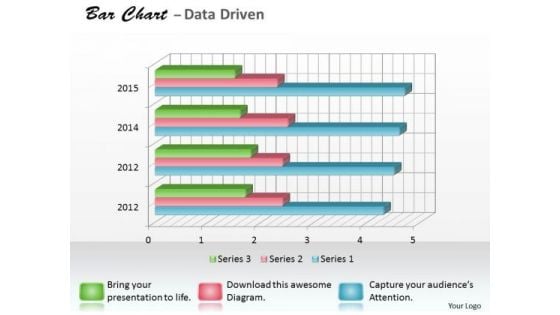 Data Analysis Programs 3d Bar Chart For Research In Statistics PowerPoint Templates