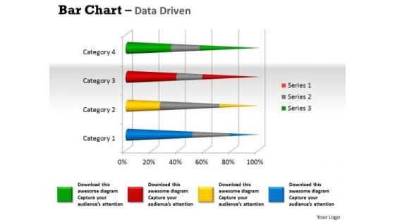 Data Analysis Programs 3d Bar Chart To Dispaly PowerPoint Templates