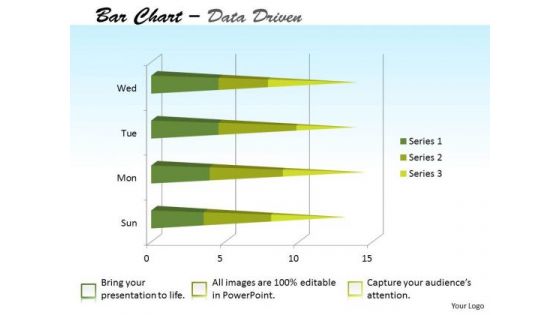 Data Analysis Template Forex Market Bar Chart PowerPoint Templates