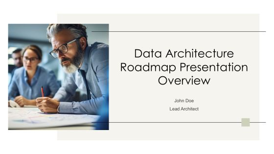 Data Architecture Roadmap Presentation Overview PPT Graphics AT