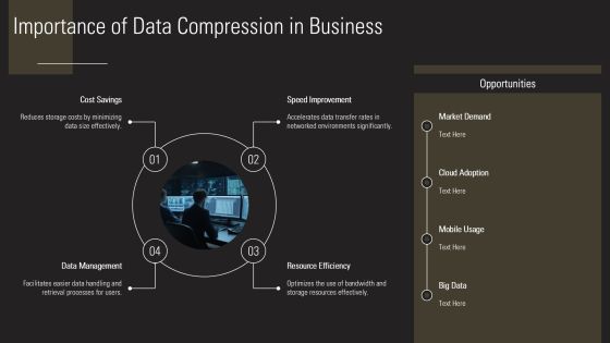 Data Compression Techniques With Run Length Encoding PPT Mockup AT Slide04
