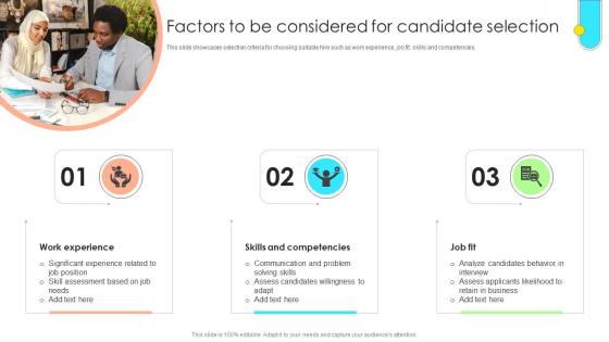 Data Driven Approach To Optimise Factors To Be Considered For Candidate Selection CRP SS V