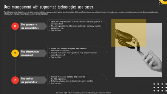 Data Management With Augmented Technologies Use Cases Brochure Pdf