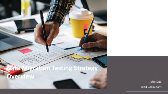 Data Migration Testing Strategy Overview PPT Mockup AT