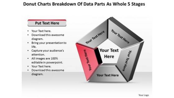 Data Parts As Whole 5 Stages Real Estate Investing Business Plan PowerPoint Slides