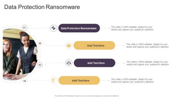 Data Protection Ransomware In Powerpoint And Google Slides Cpb