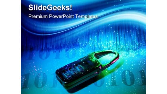 Data Security Internet PowerPoint Templates And PowerPoint Backgrounds 0511