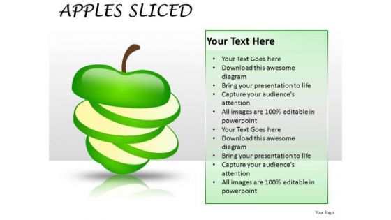 Data Shown By Apples PowerPoint Slides And Ppt Diagram Templates