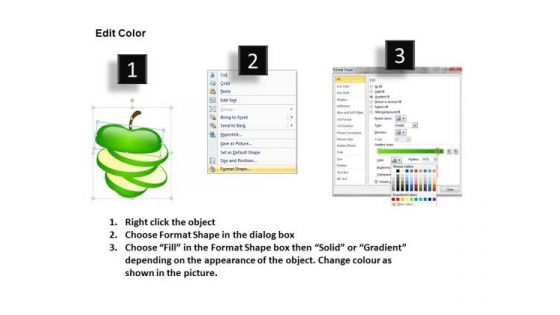 Data Shown By Apples PowerPoint Slides And Ppt Diagram Templates