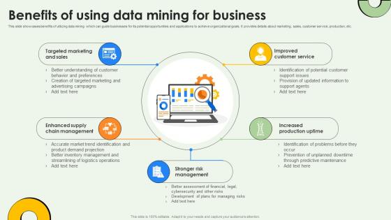 Data Warehousing And Benefits Of Using Data Mining For Business AI SS V