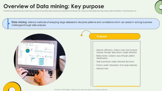 Data Warehousing And Overview Of Data Mining Key Purpose AI SS V Data Warehousing And Overview Of Data Mining Key Purpose AI SS V