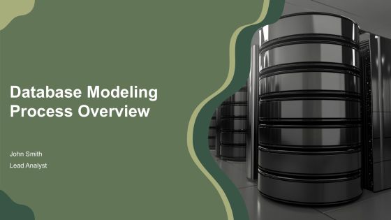 Database Modeling Process Overview PPT Example AT