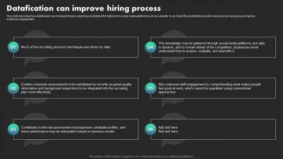 Datafication Can Improve Hiring Process Ethical Dimensions Of Datafication Inspiration Pdf