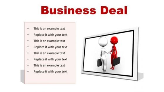 Deal Business PowerPoint Presentation Slides F