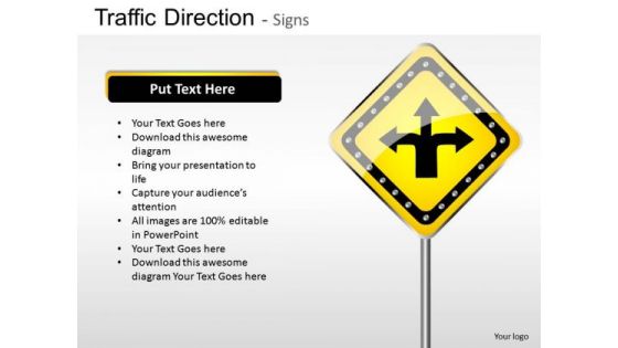 Decision Traffic Direction PowerPoint Slides And Ppt Diagram Templates