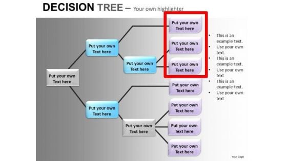 Decision Tree Analysis PowerPoint Diagrams Decision Tree Analysis PowerPoint Diagrams