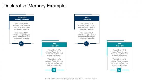 Declarative Memory Example In Powerpoint And Google Slides Cpb
