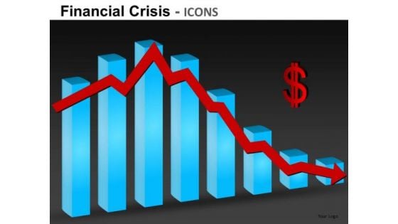 Declining Sales Revenue PowerPoint Templates