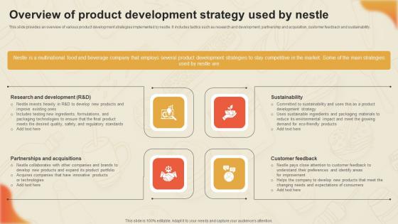Decoding Nestles Marketing Overview Of Product Development Strategy Used Strategy SS V Decoding Nestles Marketing Overview Of Product Development Strategy Used Strategy SS V
