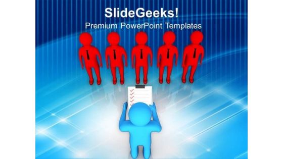 Dectate The Rules To Employees PowerPoint Templates Ppt Backgrounds For Slides 0713