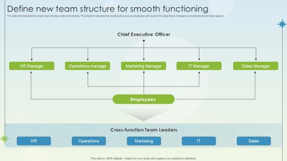 Define New Team Structure For Smooth Functioning Business Growth Ppt Sample Define New Team Structure For Smooth Functioning Business Growth Ppt Sample