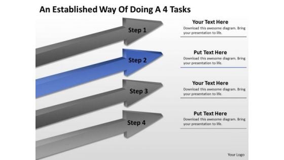 Define Parallel Processing An Established Way Of Doing 4 Tasks PowerPoint Slide