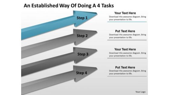 Define Parallel Processing An Established Way Of Doing 4 Tasks PowerPoint Slides
