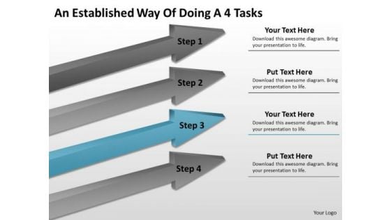 Define Parallel Processing An Established Way Of Doing 4 Tasks Ppt PowerPoint Slide