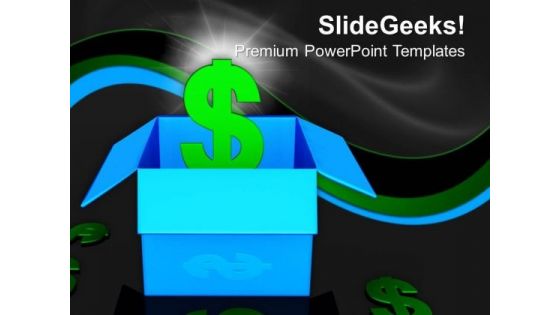 Delivery Of The Dollar Box Business PowerPoint Templates And PowerPoint Themes 1012 Delivery Of The Dollar Box Business PowerPoint Templates And PowerPoint Themes 1012