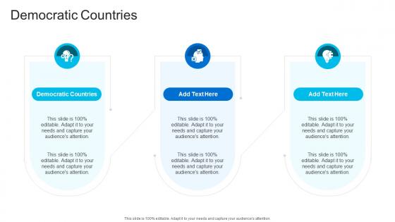 Democratic Countries In Powerpoint And Google Slides Cpb