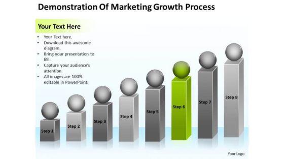 Demonstration Of Marketing Growth Process Ppt Business Planning PowerPoint Templates