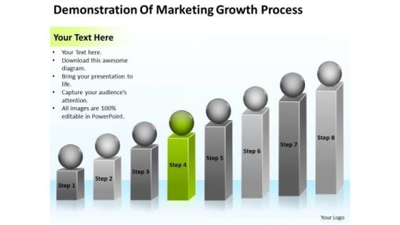 Demonstration Of Marketing Growth Process Ppt Templates For Business PowerPoint