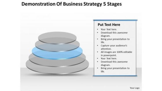 Demonstration Of New Business Strategy 5 Stages Ppt Cost Plan PowerPoint Templates